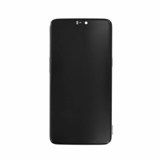 Sticlă și ecran LCD pentru OnePlus 6, original (OEM), negru Sticlă și ecran LCD pentru OnePlus 6, original (OEM), negru