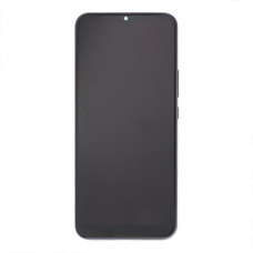 Sticlă și ecran LCD pentru Xiaomi Mi 10 Lite 5G, original (OEM), negru