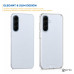 Husa din silicon pentru Samsung Galaxy A57, transparenta