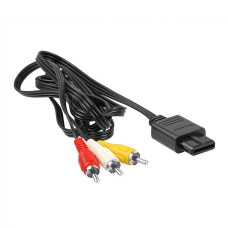 Cablu audio-video RCA pentru Super Nintendo / Nintendo 64 / GameCube