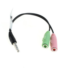 Cablu pentru conectarea microfonului și căștilor pentru Sony Playstation 4 / Microsoft XBOX One