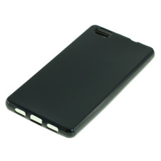 Husa din silicon pentru Huawei P8 Lite, neagra