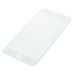 Sticla de protectie securizata pentru iPhone 6 Plus / 6S Plus, Full Cover 3D, alba