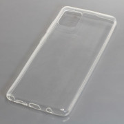 Husă din silicon pentru Samsung Galaxy Note 10 Lite, transparentă