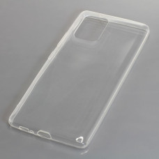 Husă din silicon pentru Samsung Galaxy S10 Lite, transparentă