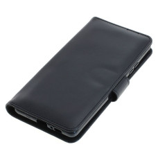 Husă flip pentru Samsung Galaxy S10 Lite din piele artificială, neagră