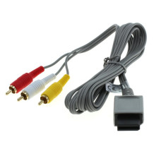 Cablu audio-video RCA pentru Nintendo Wii / Wii U / Wii Mini