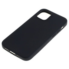 Husă din silicon pentru Apple iPhone 12 Mini, neagră