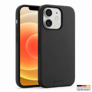 Husă din silicon pentru Apple iPhone 12 Mini, neagră