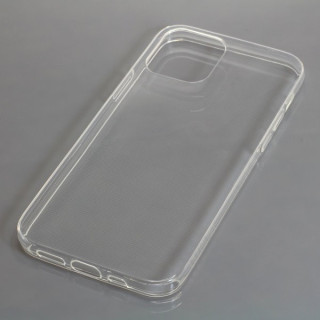 Husa din silicon pentru Apple iPhone 12, transparenta
