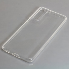 Husă din silicon pentru Samsung Galaxy S21 5G, transparentă