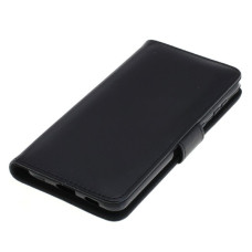 Husă flip pentru Samsung Galaxy S21 Plus 5G din piele artificială, neagră