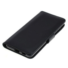 Husă flip pentru Samsung Galaxy S21 Ultra 5G din piele artificială, neagră