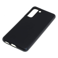 Husă din silicon pentru Samsung Galaxy S21 FE, neagră