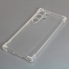 Husă din silicon pentru Samsung Galaxy S22 Ultra, transparentă
