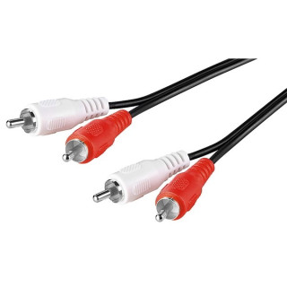 Cablu audio de la conectorul 2xRCA la conectorul 2xRCA
