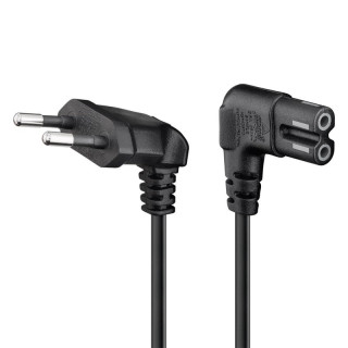 Cablu de alimentare pentru surse de alimentare cu conector cu 2 pini C7, 3m Cablu de alimentare pentru surse de alimentare cu conector cu 2 pini C7, 3m