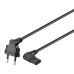 Cablu de alimentare pentru surse de alimentare cu conector cu 2 pini C7, 3m Cablu de alimentare pentru surse de alimentare cu conector cu 2 pini C7, 3m