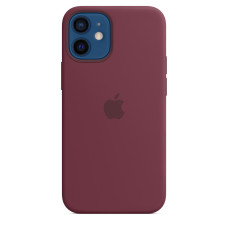 Husa din silicon pentru Apple iPhone 12 Mini, plum, originala