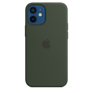 Husa din silicon pentru Apple iPhone 12 Mini, cypress green, originala