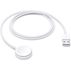 Stație de încărcare pentru Apple Watch, USB-A, 1m, originală, alba