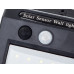 Lampă solară de exterior cu 20 de lumini LED și senzor de mișcare