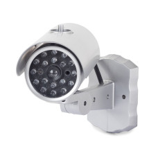 Cameră de supraveghere falsă cu LED intermitent, perete