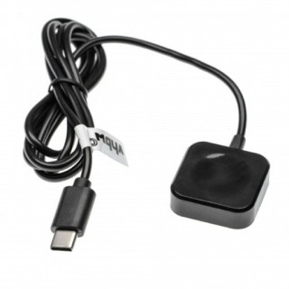 Stație de încărcare pentru Apple Watch, USB-C, 1m, negru