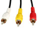 Adaptor audio/video de la USB la conector 3 x RCA Adaptor audio/video de la USB la conector 3 x RCA