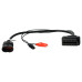 Adaptor de la Alfa Romeo / Fiat / Lancia cu 3 pini la OBD2 Adaptor de la Alfa Romeo / Fiat / Lancia cu 3 pini la OBD2