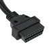 Adaptor de la Audi / VW / Seat / Skoda 2x2-pini la OBD2 Adaptor de la Audi / VW / Seat / Skoda 2x2-pini la OBD2