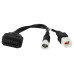 Adaptor de la Yamaha 3-pini / 4-pini la OBD2