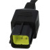 Adaptor de la Husqvarna 6-pini la OBD2 Adaptor de la Husqvarna 6-pini la OBD2