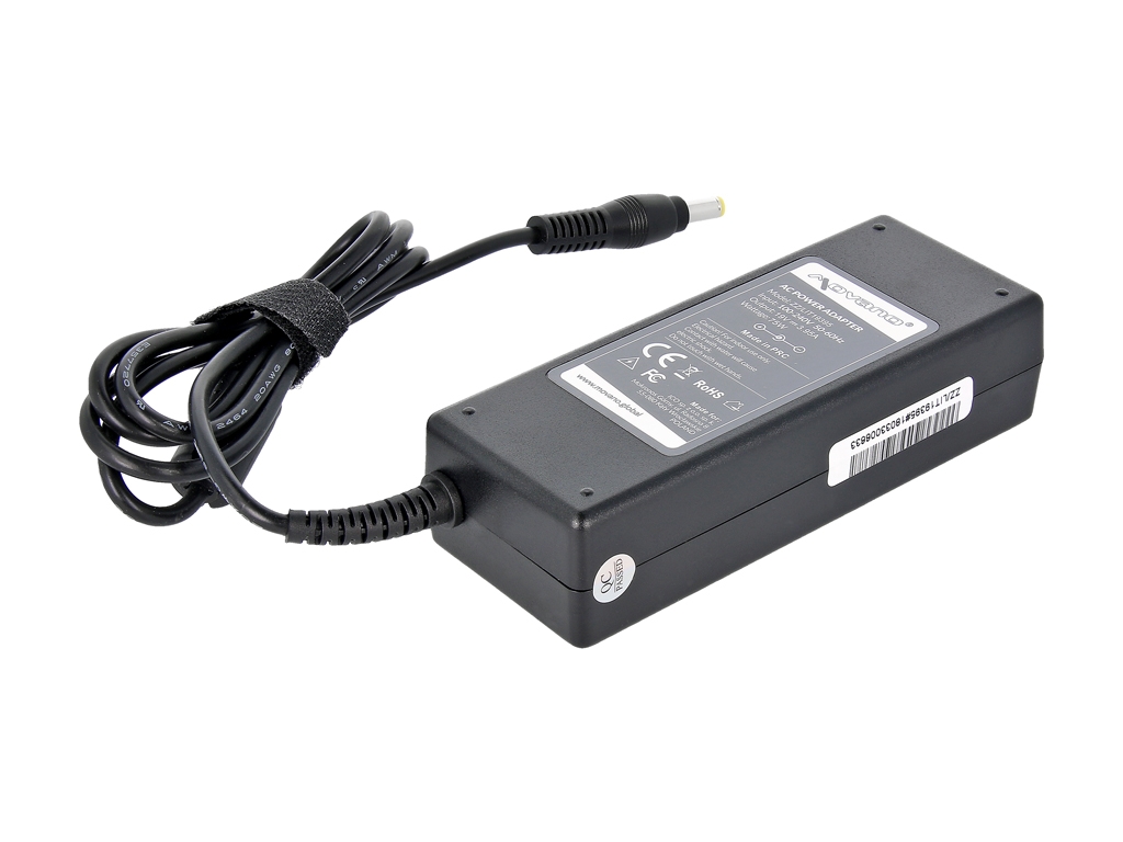 Movano Încărcător pentru laptopuri HP / Compaq / Toshiba / Asus / Acer, 75W / 19V / 3,95A / 5,5mm x 2,5mm