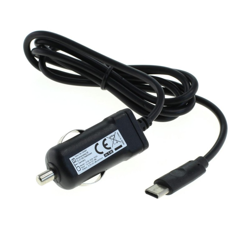 VHBW Incarcator auto pentru telefoane cu conector USB-C, universal, 2.4A